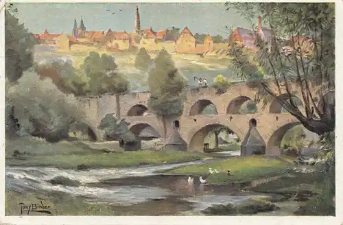 Ansichtskarte Rothenburg ob der Tauber: Freistempel 1938: Meistertrunks 