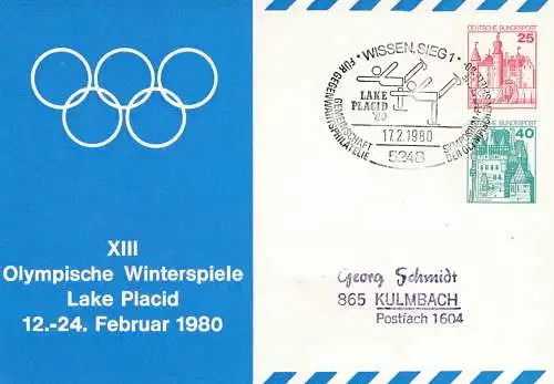 XIIIe Jeux olympiques d'hiver 1980 Lake Placid - Tout - Connaissance/Victoire de patinage