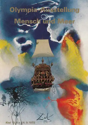 Olympische Spiele Kiel 1972: Ausstellung Mensch und Meer Ganzsache