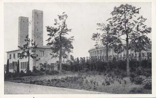 Olympiade Berlin 1936: Ansichtskarte Reichssportfeld Osttor