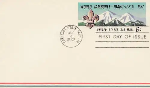 États-Unis: World Janboree Idaho 1967 - FDC