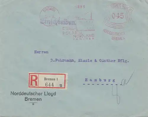 Bremen Polar-Nordland Fahrten 1930-Norddeutscher Lloyd