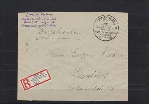 Deutsches Reich: Block 1 auf Brief