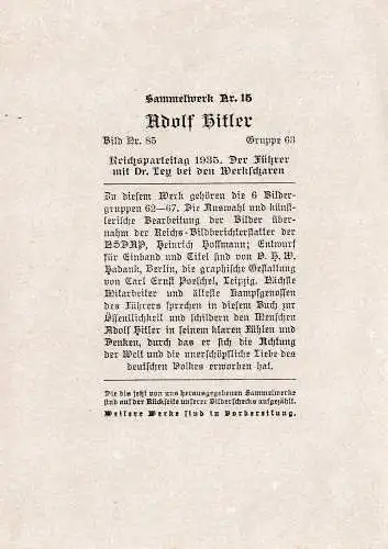 Bild Sammelwerk Nr. 15