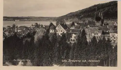 Ansichtskarte Bregenz-Altstadt-Österreich 1953-Bodensee Gruss 