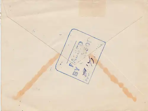 Lettre: Received from H.M.Ships to Ontario/Canada - Censor passed