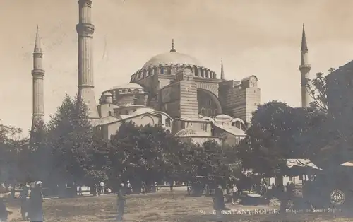 Ansichtskarte Constantinople 1915 - Marine Schiffspost