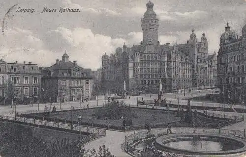 1922: Carte de la vue Leipzig du Deutsche Sportfest