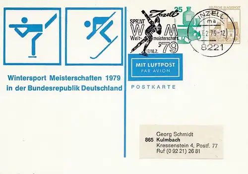 1979: Wintersport Meisterschaften-Ganzsache - Inzell