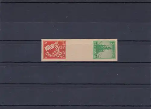 SBZ: Thüringen: MiNr. 94/96y SKZ U, postfrisch, BPP Attest