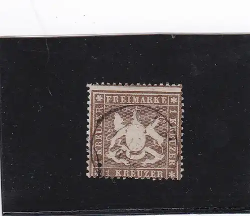 Württemberg Minr. 16y, gestempelt, BPP geprüft