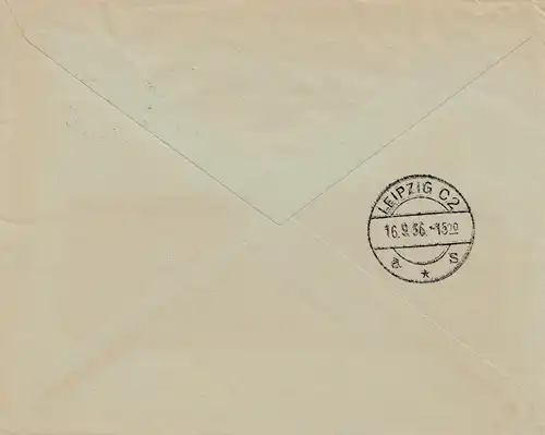 Zensur: 1936: Schweden-Luftpost nach Leipzig: Postüberwachung