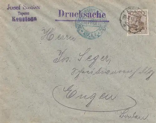 Zensur: 1917: Prüfstelle Konstanz