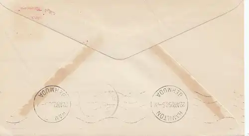 Air-post-mail - Etats-Unis vers Bermudes 1925