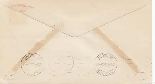 Luftpost-Air mail - US nach Bermuda 1925