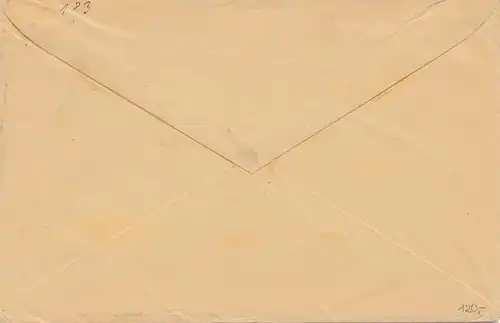 Lettre 1939 de Kassel: Tampon spécial atterrissage comte Zeppelin LZ 130