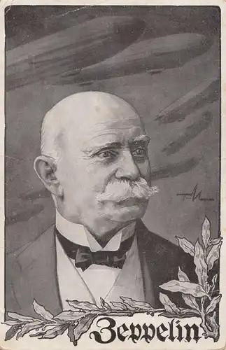 Ansichtskarte: Deutscher Luftflottenverein: Zeppelin