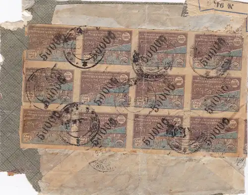 Registered Letter from Bakou to Berlin/Germany