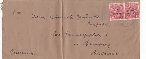 Australie: N.W. Pacific Islands to Germany