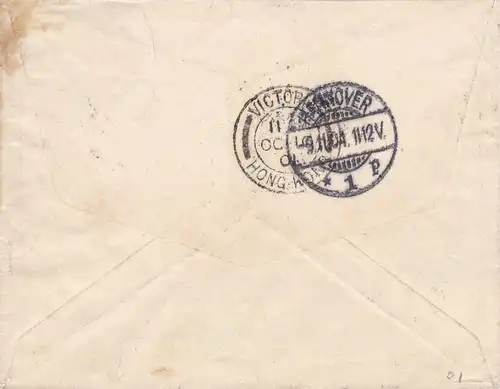 1901: Macao/Portugal to Germany/Hannover