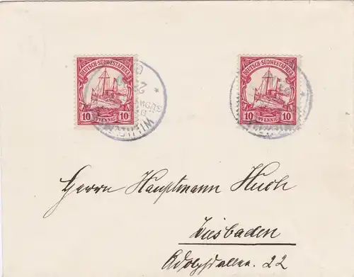 1907: DSWA: après Wiesbaden MeF