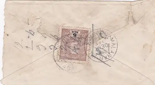 letter Malabar to Bombay