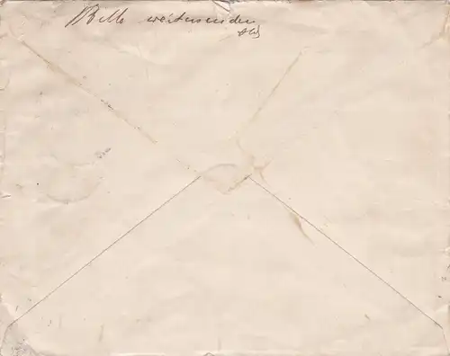 1910: Deutsche-Asiatique Bank Hong Kong to Germany/Danzig