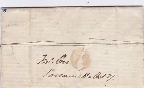 1832: Parramatta to Sydney. Earliest known usage