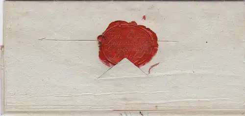 1815: Lettre de Lauterbach à Schweinfurth, Recommandé