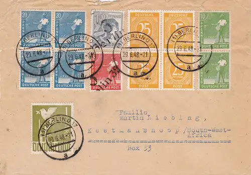 1948: Berlin vers le sud-ouest de l'Afrique Keetmansnooop