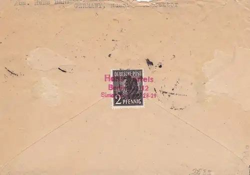 1948: Berlin vers le sud-ouest de l'Afrique Keetmansnooop