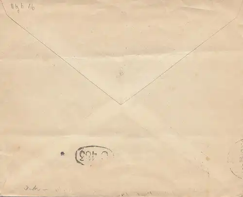 Dänemark: 1908: Brief von Rosskilde nach Amsterdam