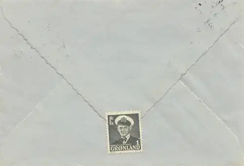 Dänemark: 1955: Brief Holbek nach Schweden