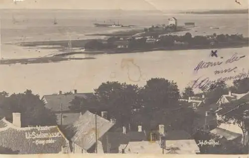 Estland: 1930 Ansichtskarte Vaade u.-sadamasse Haapsalu