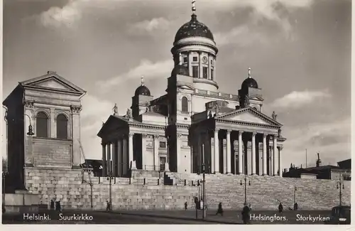 Finnland: 1940: Ansichtskarte Helsinki - Zensur