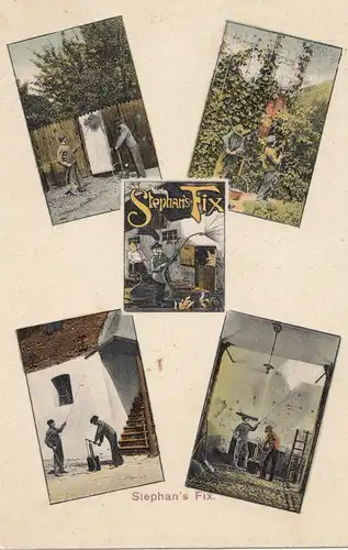 Finlande: 1907: Carte de vue Stephan Fix d'après Askainen