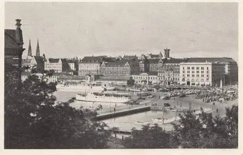 Finnland: 1949: Ansichtskarte Helsinki