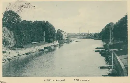 Finlande: 1908 Carte de vue Turku