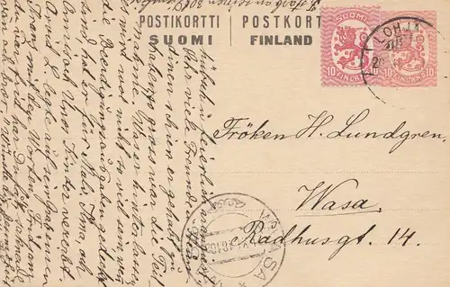 Finlande: 1918: Tout ce qui est après Wasa