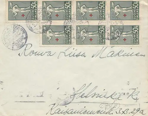 Finlande: 1943. Lettre à Helsinki
