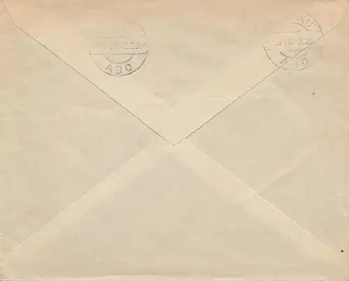 Finnland: 1942 Brief nach Abo