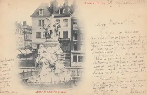 France: 1899: Carte postale Abbeville