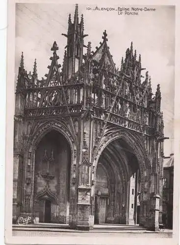 France: 1940: Carte postale Alencon