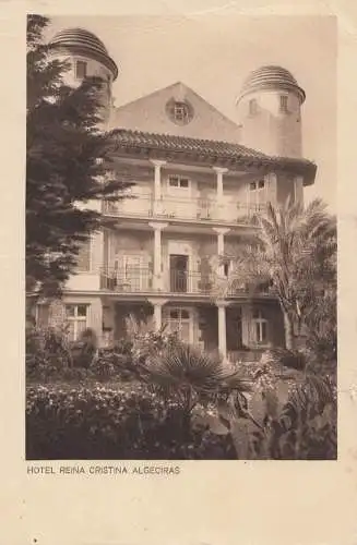 Gibraltar: 1924 Carte de vue vers l'Angleterre