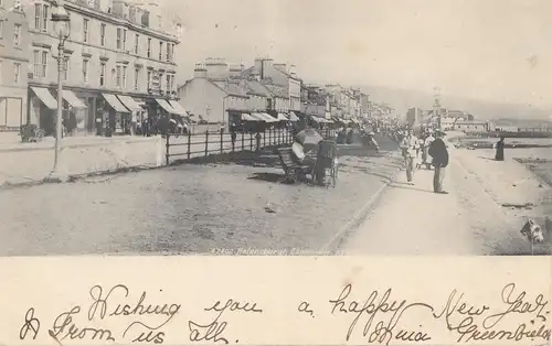 Angleterre: 1903 Carte de Helensburgh d'après Iceland
