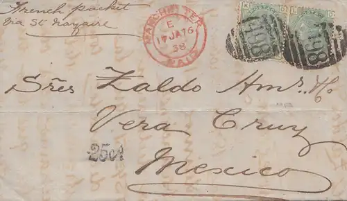 Angleterre: 1898: Manchester au Mexique.