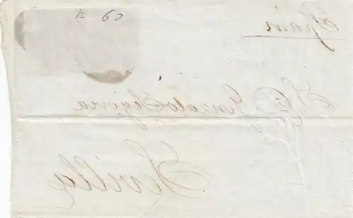 Angleterre: Lettre pour Spain/Séville