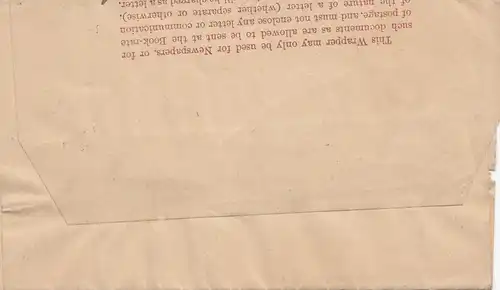 Angleterre: Lettre pour Berlin - Perfin Globe Sache