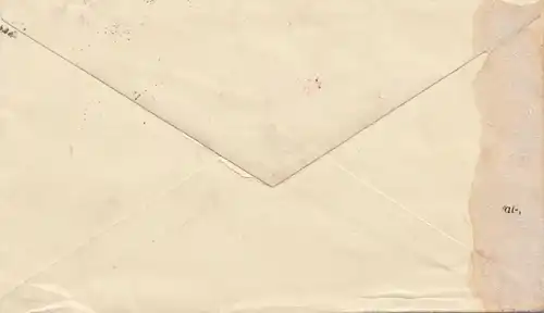 England: 1901: London Ganzsache-Perfin 6A nach Berlin