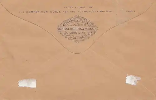 Angleterre: 1925: Londres pour Nuremberg